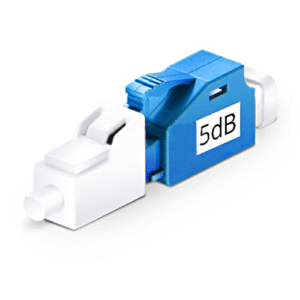 Atenuador FO 5dB Simplex LC/UPC a LC/UPC | Monomodo | Macho a Hembra | Redes de Larga Distancia | Estabilización de Señal | Tecnoprocesos