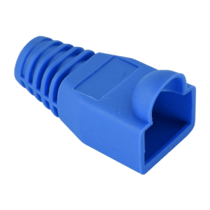 Botas Protectoras para Conector RJ45 Azul | Capuchón de Goma para Plug Modular | Protectores de Cable de Red UTP | Tecnoprocesos