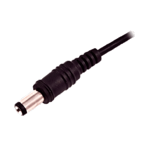 Cable DC Jack Macho 0.3m | Conector de Alimentación Plug para CCTV y LED | Pigtail DC 5.5x2.1mm | Tecnoprocesos
