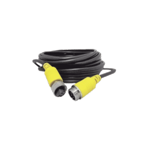 Cable Extensor 5 Metros 6 Pines | Conector Cámara IP Vehicular | Video, Audio y Alimentación en un solo Cable | Sistemas de Monitoreo Móvil | Tecnoprocesos
