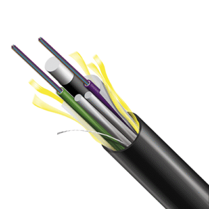 Cable FO Monomodo 6 Hilos | Fibra Óptica Dieléctrica Interior/Exterior | Cubierta LSZH Baja Emisión de Humo | Troncal de Edificios | Tecnoprocesos