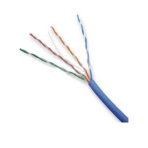 Cable UTP CAT5e Interior 305m CCA | Chaqueta CM Azul | Fast Ethernet 100 Mbps | Certificado UL | Cableado Económico de Red | Tecnoprocesos
