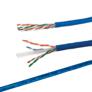 Cable UTP CAT6 Interior 1.5KM | 24 AWG Cobre Puro BC | Chaqueta CM Azul | Certificado UL CSA FT1 | Proyectos de Gran Escala | Tecnoprocesos