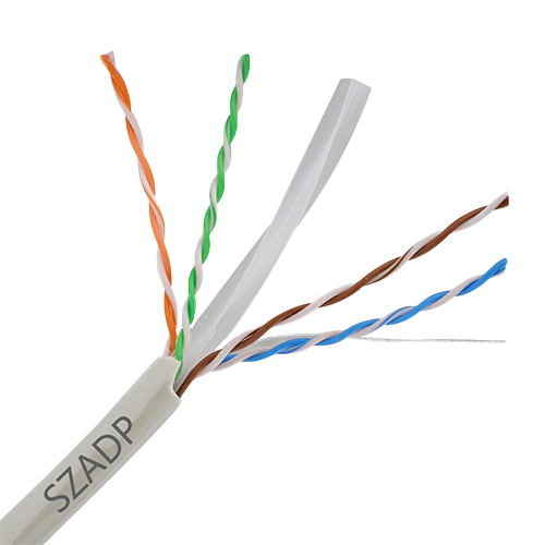 Cable UTP CAT6 Interior 305m Enerline | 24 AWG Cobre Puro | Chaqueta PVC | Certificado FLUKE PASS | Redes Gigabit Confiables | Tecnoprocesos