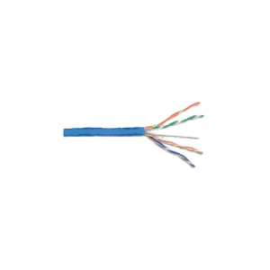 Cable UTP CAT6 Interior 305m LSZH | 24 AWG Cobre Puro BC | Chaqueta Azul Cero Halógenos | Certificado UL CSA FT1 | Redes Gigabit Seguras | Tecnoprocesos