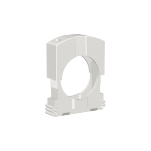 Clip de Presión Dual para Tubo Corrugado DN 12 y DN 20 | Abrazadera Doble 1/2 Pulgada | Libre de Halógenos (LSZH) | Tecnoprocesos