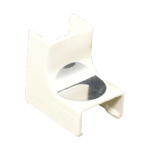 Codo Interno para Canaleta 13x7 mm Blanco | Accesorio ABS para Esquina Entrante Mini | Cambio de Dirección Discreto | Tecnoprocesos