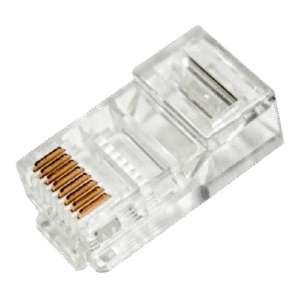 Conector RJ45 UTP CAT5e | Para Cable de Red | Conectores 8P8C | Terminación de Campo | Bolsa 100 Piezas | Tecnoprocesos