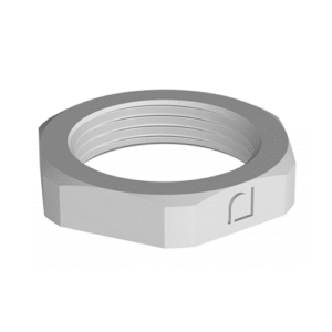 Contratuerca TCP M20 Plástico Gris | Tuerca para Prensaestopa 1/2 Pulgada | Rosca Métrica/NPT | Tecnoprocesos