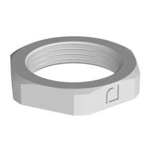 Contratuerca TCP M25 Plástico Gris | Tuerca para Prensaestopa 3/4 Pulgada | Rosca Métrica/NPT | Tecnoprocesos