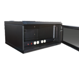 Gabinete de Pared Compacto 9 RU QUEST | Rack Mural 19 Pulgadas | Fondo 39 cm | Gabinete de Telecomunicaciones Alta Capacidad | Tecnoprocesos