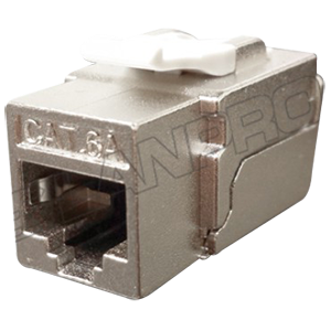 Jack Keystone RJ45 Cat 6A FTP/STP PerforMAX® | Completamente Blindado | Conector 10 Gigabit | Certificado Triple | Tecnoprocesos