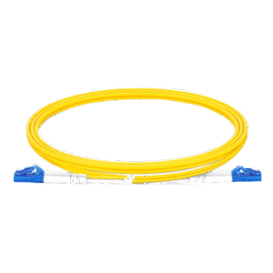 Latiguillo Fibra Óptica Monomodo G.652 Dúplex LC/UPC 25m Amarillo | 3.0mm LSZH | Larga Distancia | Tecnoprocesos