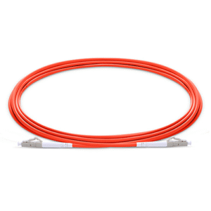 Latiguillo Fibra Óptica Multimodo OM1 Simplex LC/UPC 3m Naranja | 3,0mm PVC | 1 Gigabit | Tecnoprocesos