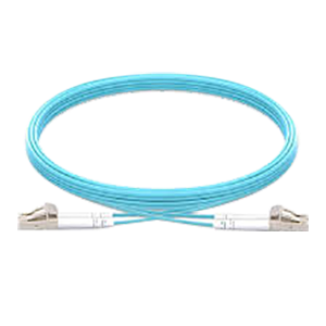 Latiguillo Fibra Óptica Multimodo OM4 Dúplex LC/UPC 3m Aqua | 10G/40G/100G | Chaqueta LSZH 3.0mm | Tecnoprocesos