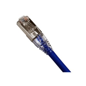 Latiguillo Red CAT6A Ultradelgado Blindado S/FTP 1m Azul | LSZH | 10 Gigabit Centro de Datos | Tecnoprocesos