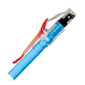 Latiguillo Red CAT6A Ultradelgado Blindado S/FTP 28AWG 2m Azul | LSZH | 10 Gigabit Centro de Datos | Tecnoprocesos