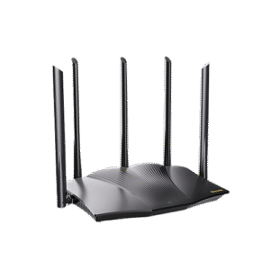 Router Wi-Fi 6 AX3000 Doble Banda | 4 Puertos Gigabit | 5 Antenas 6 DBI | WPS IPv6 | Tecnoprocesos