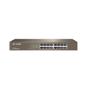 Switch Ethernet 16 Puertos GIGABIT 10/100/1000 MBPS | Metálico | Protección 6KV | Montable en Rack 19" | Tecnoprocesos