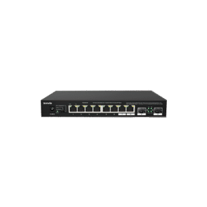 Switch Multi-Gigabit 10 Puertos (2.5G) | 8 Puertos 2.5G RJ45 + 2 Puertos 2.5G SFP | Alto Ancho de Banda | Tecnoprocesos