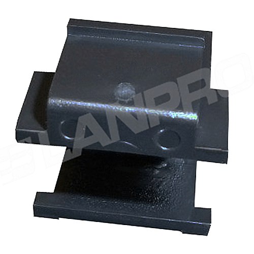 Tapa Ciega Negra para Faceplate | Filler Module Negro | Módulo Ciego para Placas Frontales Keystone | Accesorios de Red | Tecnoprocesos